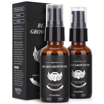 Private Label 100% Natural Organic Beard Growth Oil for Men