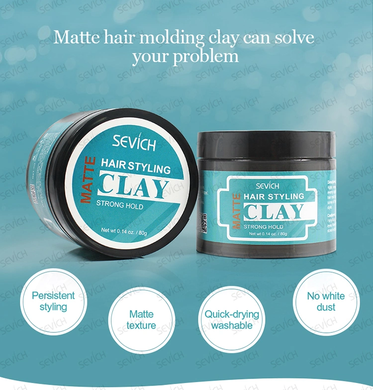 OEM Natural Hair Styling Matte Wax Clay
