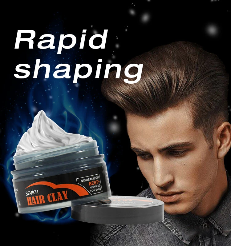 Private Label Hair Style Natural Pomade Matte Hair Clay Men