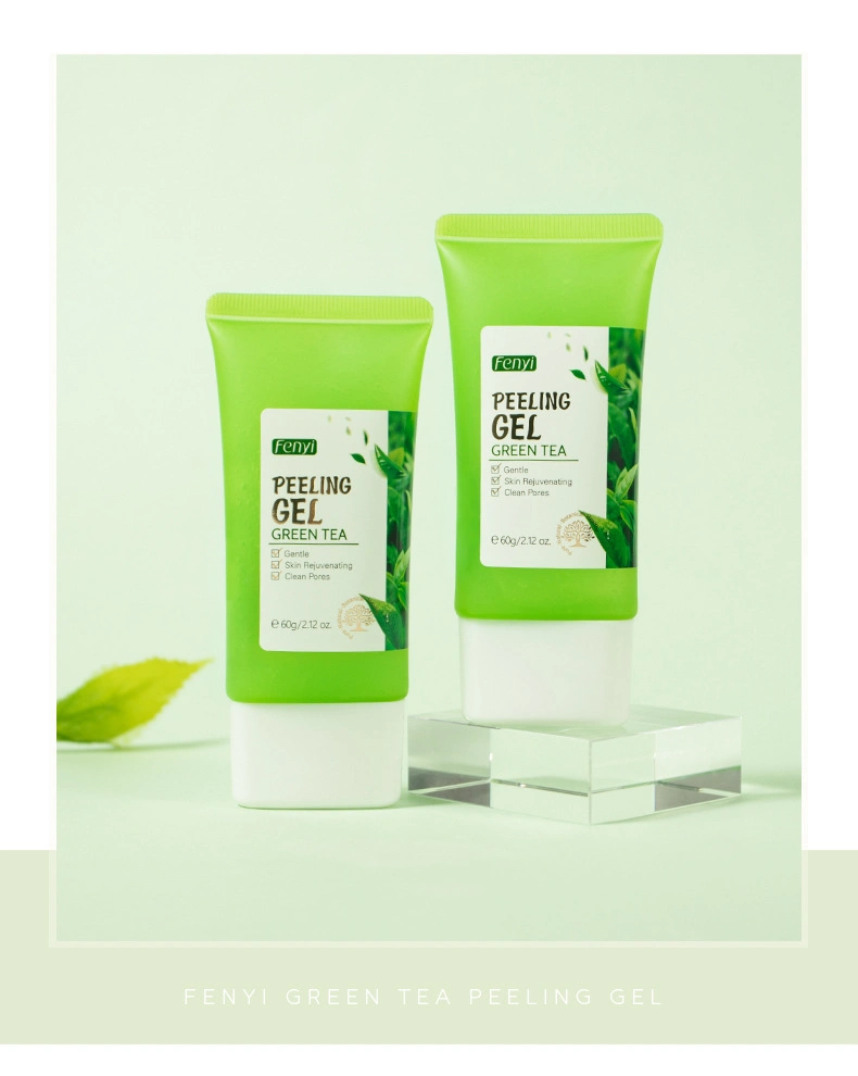 Facial Skin Care Products Exfoliating Face Gel Gentle Cleaning Rejuvenate Skin Green Tea Peeling Gel