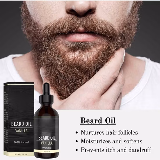 Private Label OEM Argan Jojoba Oils Men Beard Oil Grooming Mustache Maintenance Treatment Beard Oil