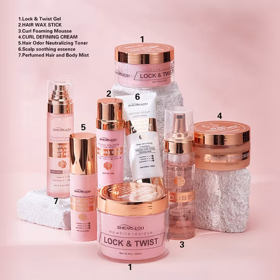 Private Label Professional Hair Product Easy Clean Hair Styling Gel