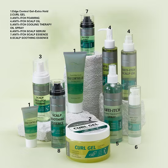 Private Label Professional Hair Product Easy Clean Hair Styling Gel